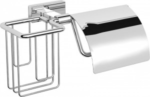 Бумагодержатель с крышкой+освежитель воздуха Langberger Alster 10941Р