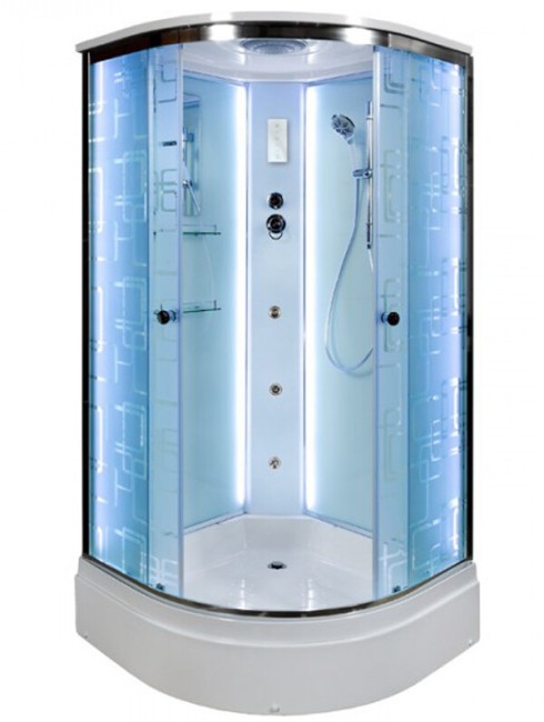Душевая кабина Deto EM2780LED+GM Душевая кабина Deto EM2780LED+GM