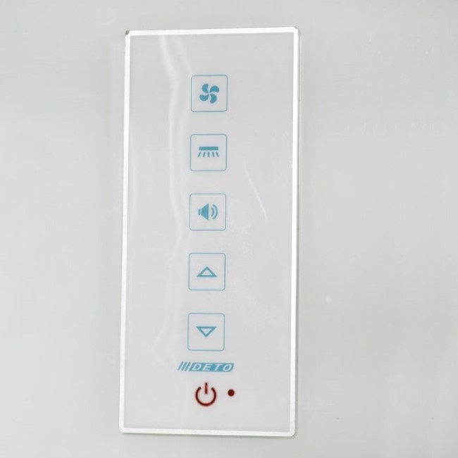 Душевая кабина Deto EM2780LED+GM Душевая кабина Deto EM2780LED+GM