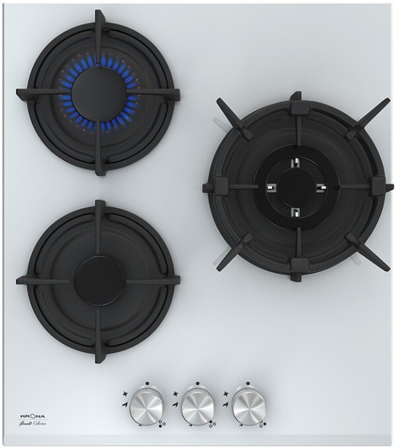 Встраиваемая газовая варочная панель Krona Fiero 45 WH Встраиваемая газовая варочная панель Krona Fiero 45 WH