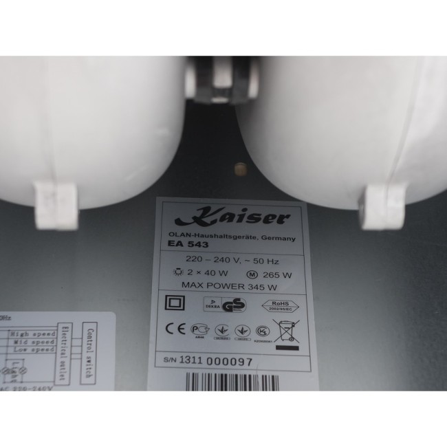 Встраиваемая вытяжка Kaiser EA 543 М