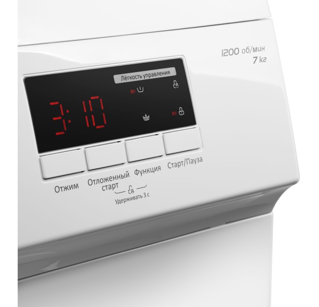 Стиральная машина Maunfeld MFWM127WH05 Стиральная машина Maunfeld MFWM127WH05