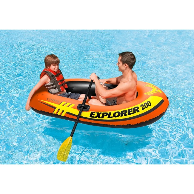 Надувная лодка Intex Explorer 200 Set 58331 Надувная лодка Intex Explorer 200 Set 58331