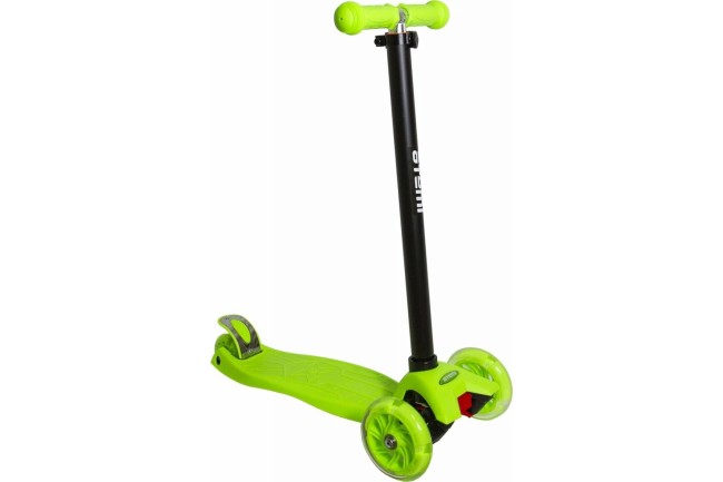 Самокат детский Atemi Super Rider AKC02B ЗЕЛЕНЫЙ