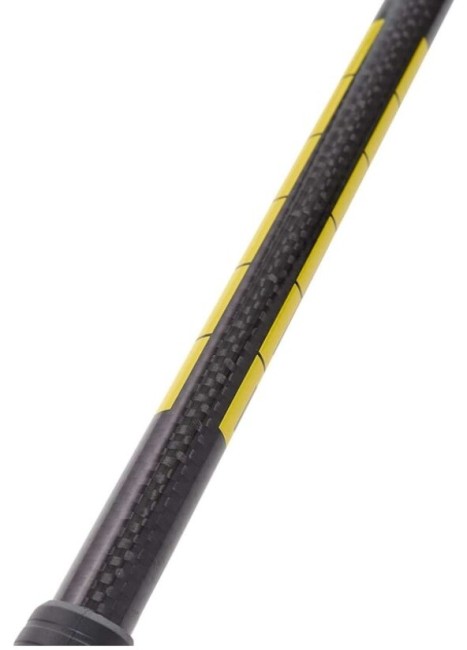 Скандинавские палки Berger Phantom 3-секционные, 67-135 см, карбон/серый/желтый