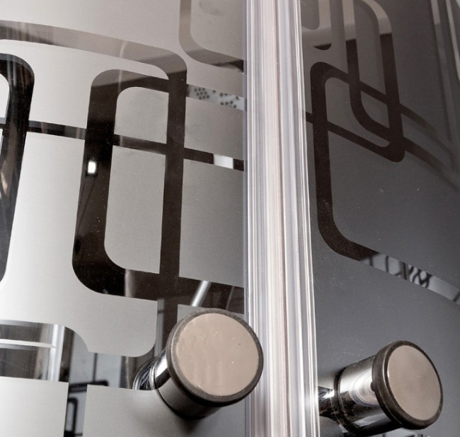 Душевая кабина Deto BM4510NLED+GMBLACK