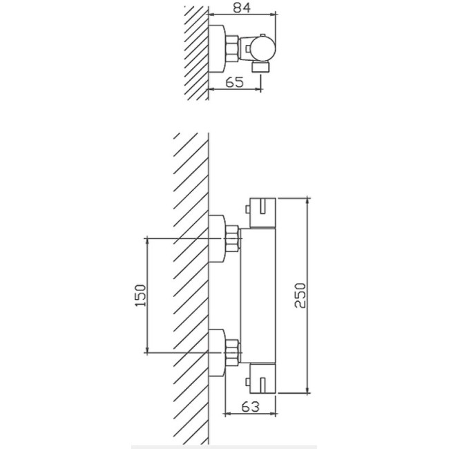 Смеситель для душа Haiba HB20809 Смеситель для душа Haiba HB20809