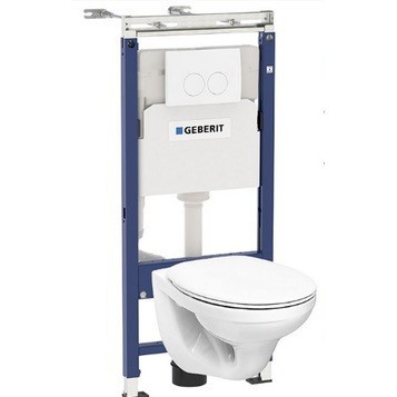 Комплект инсталляция и унитаз подвесной Geberit 458.122.2U.1 Комплект инсталляция и унитаз подвесной Geberit 458.122.2U.1