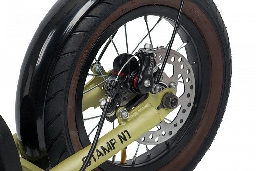 Самокат Novatrack 16DSTAMPN1CL.GD20