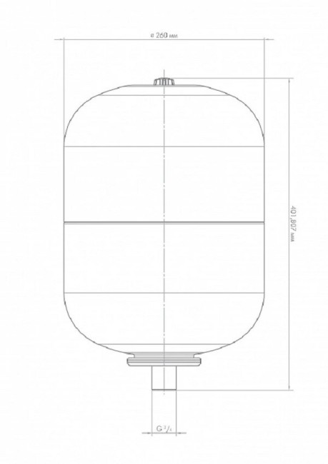 Гидроаккумулятор Джилекс В 18 (7818) Гидроаккумулятор Джилекс В 18 (7818)