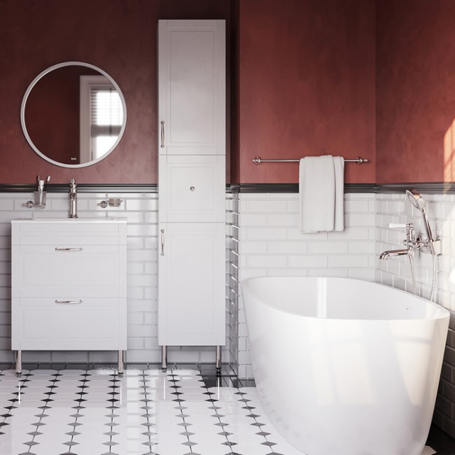 Тумба с раковиной Iddis Oxford OXF80W0i95K Тумба с раковиной Iddis Oxford OXF80W0i95K