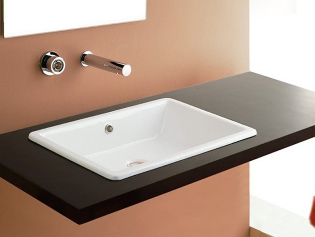 Раковина встраиваемая Scarabeo GAIA (8032) White