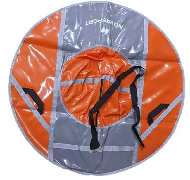 Тюбинг NovaSport СН050.125 оранжевый/оранжевый/серый (без камеры) Тюбинг NovaSport СН050.125 оранжевый/оранжевый/серый (без камеры)