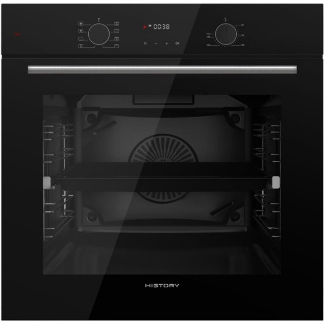 Встраиваемый электрический духовой шкаф History OE728B.FBK Встраиваемый электрический духовой шкаф History OE728B.FBK