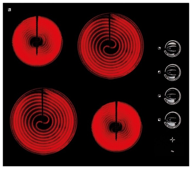 Встраиваемая электрическая варочная панель Ardesia PM 58 LR Встраиваемая электрическая варочная панель Ardesia PM 58 LR