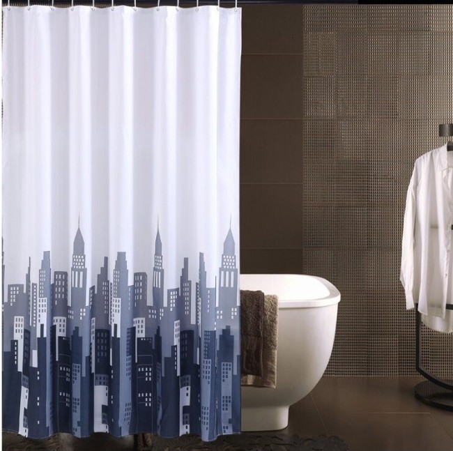 Штора для ванной Potato P8853