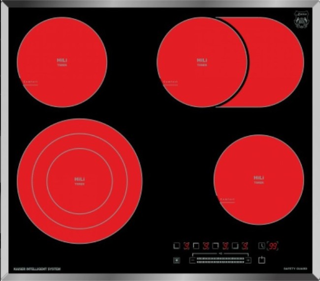 Встраиваемая электрическая варочная панель Kaiser KCT 6715 F Встраиваемая электрическая варочная панель Kaiser KCT 6715 F