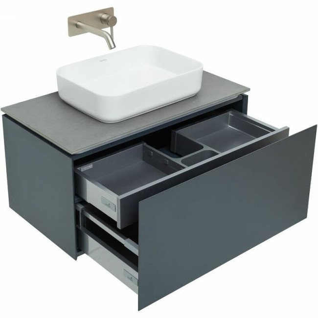 Тумба ALLEN BRAU INFINITY 85 1+1, anthracite matt (1.21002.AM ) Тумба ALLEN BRAU INFINITY 85 1+1, anthracite matt (1.21002.AM )