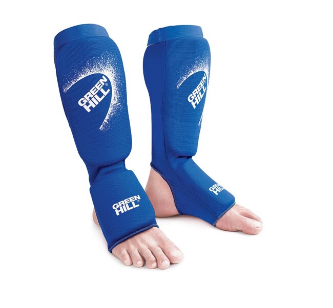 Защита голень-стопа Green Hill SIC-6131 синий S