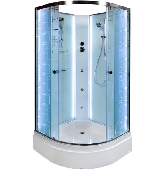 Душевая кабина Deto EM2780NLED+GM