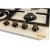 Встраиваемая газовая варочная панель ZorG BP6 FDW rustical/cream