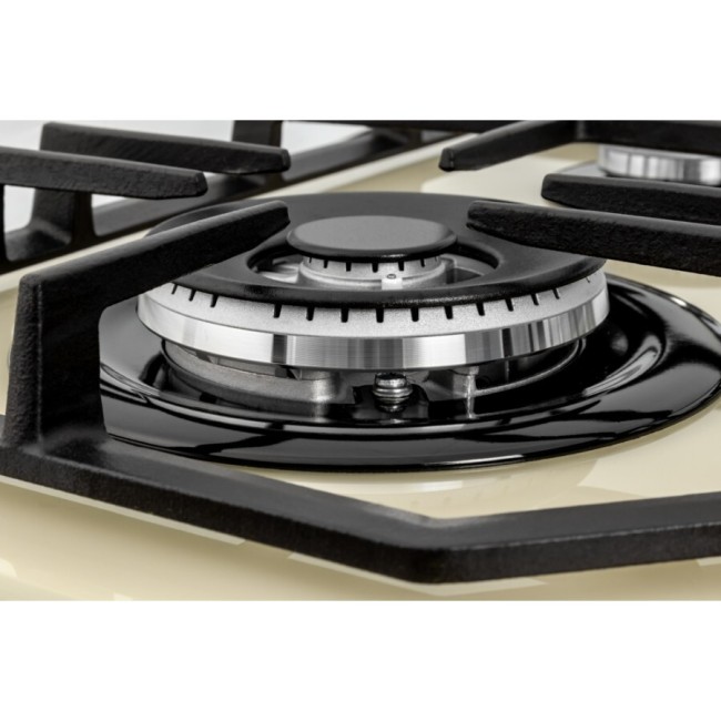 Встраиваемая газовая варочная панель ZorG BP6 FDW rustical/cream