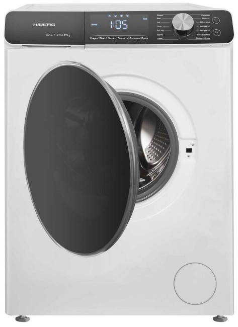 Стиральная машина Hiberg WQ9 - 512 WiS Стиральная машина Hiberg WQ9 - 512 WiS