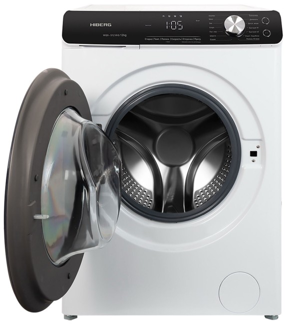Стиральная машина Hiberg WQ9 - 512 WiS Стиральная машина Hiberg WQ9 - 512 WiS