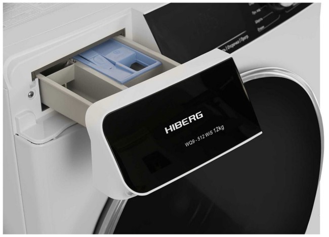 Стиральная машина Hiberg WQ9 - 512 WiS Стиральная машина Hiberg WQ9 - 512 WiS
