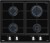 Встраиваемая газовая варочная панель Teka GZC 64300 XBN black Встраиваемая газовая варочная панель Teka GZC 64300 XBN black