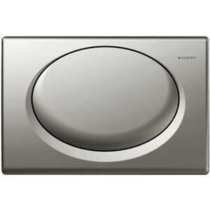 Клавиша смыва Geberit 10-VP2 Rumba для инстал пластик, satinox (115.750.GM.1)