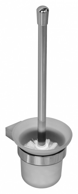 Ершик в стакане Aquanet с держателем хром (5688) Ершик в стакане Aquanet с держателем хром (5688)