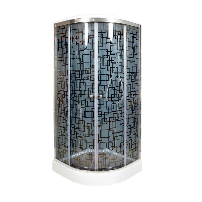 Душевая кабина Deto BM1590GM+ELBLACK