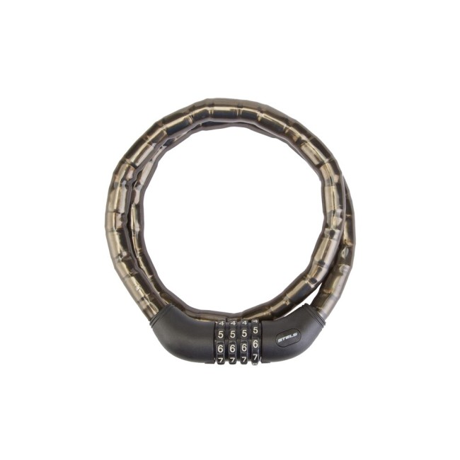 Трос-замок Stels 81601 (1000мм) D18мм черный