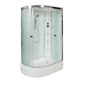 Душевая кабина Deto EM2712RGM+EL
