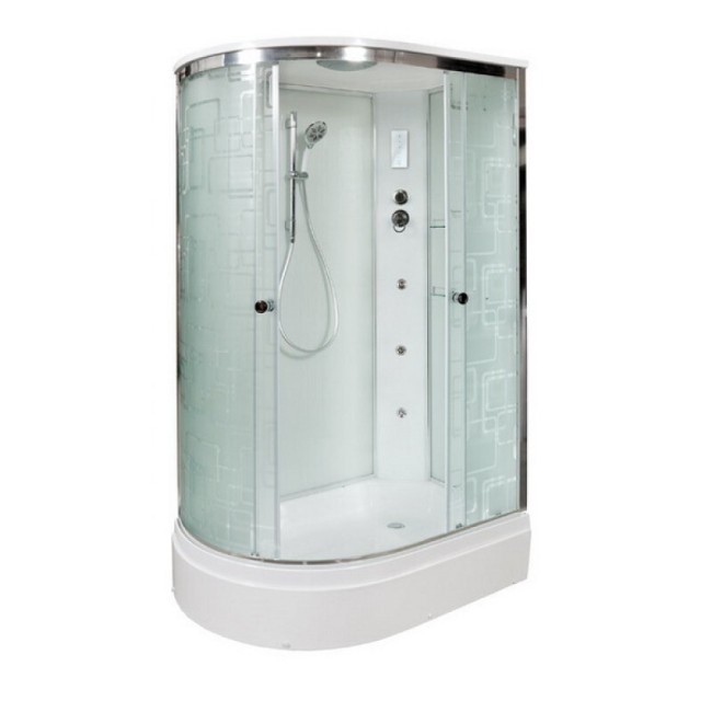 Душевая кабина Deto EM2712RGM+EL