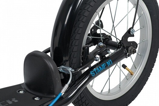 Самокат Novatrack 18STAMPN1CL.BK20