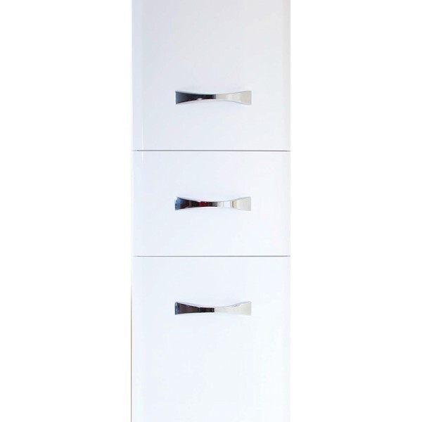 Шкаф-пенал Бриклаер Бостон белый Шкаф-пенал Бриклаер Бостон белый