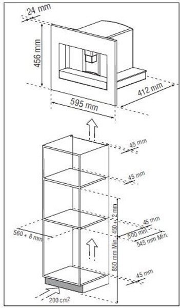 Кофемашина De Dietrich DKD7400X Кофемашина De Dietrich DKD7400X