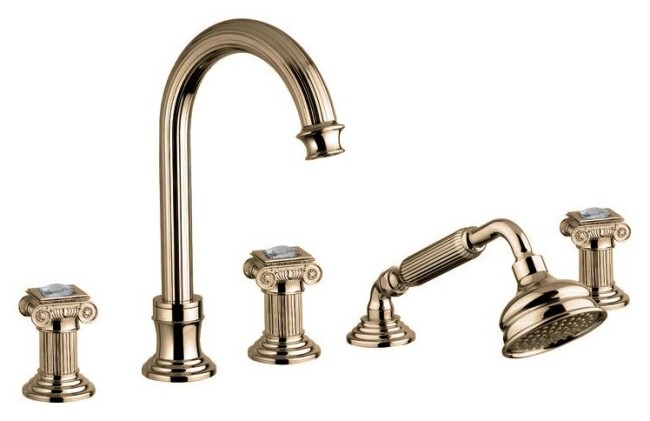 Смеситель на борт ванны Cezares (OLIMP-BVD-02-Sw) бронза Смеситель на борт ванны Cezares (OLIMP-BVD-02-Sw) бронза