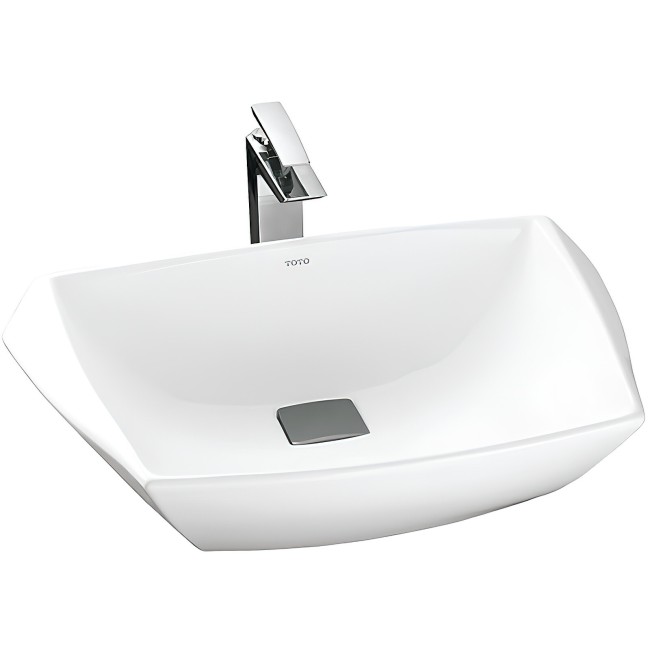 Раковина накладная Toto Jewelhex ( LW681B) белый Раковина накладная Toto Jewelhex ( LW681B) белый