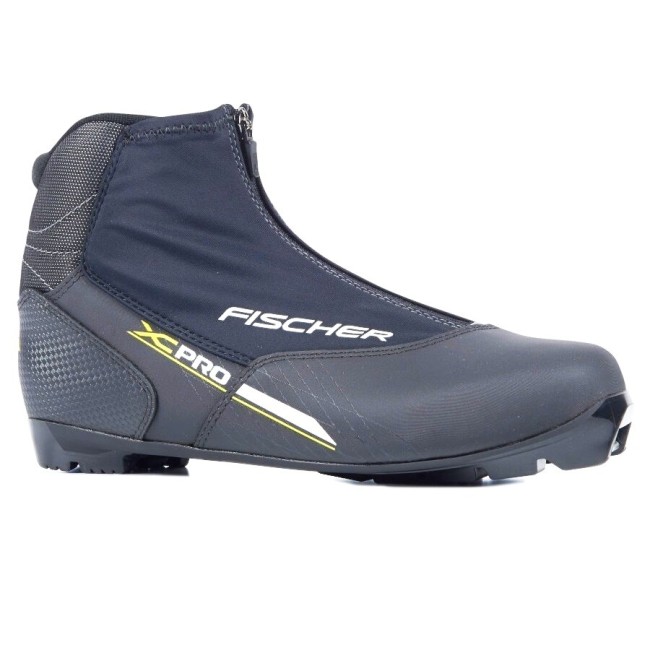 Ботинки лыжные Fischer XC Pro Black Yellow S21817 NNN 43