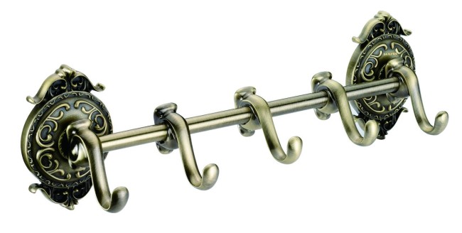 Планка на 5 крючков Hayta Gabriel Classic Bronze 13902-5/BRONZE Планка на 5 крючков Hayta Gabriel Classic Bronze 13902-5/BRONZE