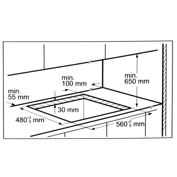 Встраиваемая газовая варочная панель Electrolux GDE263YK