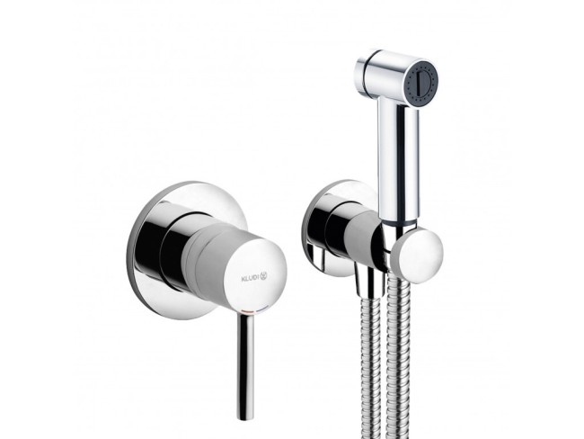 Смеситель с гигиеническим душем Kludi Bozz (389980576) Смеситель с гигиеническим душем Kludi Bozz (389980576)