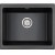 Кухонная мойка Paulmark GERA черный металлик Кухонная мойка Paulmark GERA черный металлик