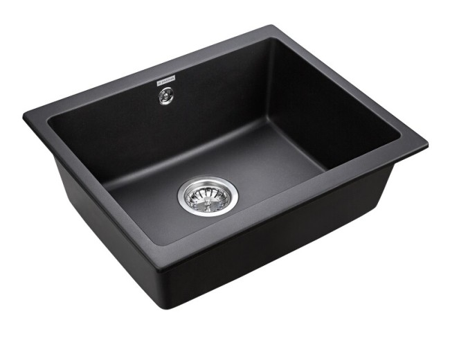 Кухонная мойка Paulmark GERA черный металлик Кухонная мойка Paulmark GERA черный металлик