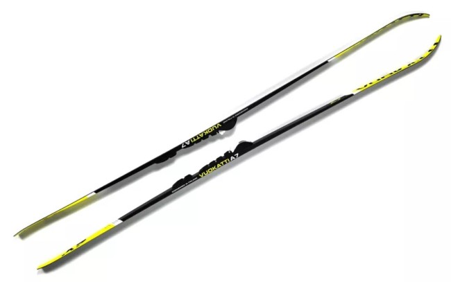 Лыжный комплект Vuokatti NNN 205 Step-in (Step) Black/Yellow Лыжный комплект Vuokatti NNN 205 Step-in (Step) Black/Yellow