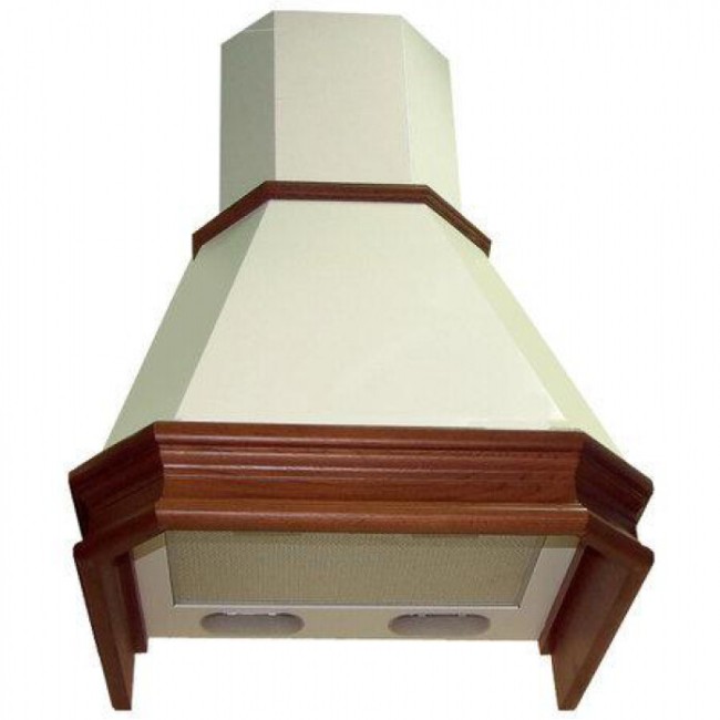 Каминная вытяжка Elikor Пергола 90 бежевый/дуб коричневый Каминная вытяжка Elikor Пергола 90 бежевый/дуб коричневый