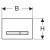 Клавиша смыва Geberit Sigma 50 (115.788.11.2)